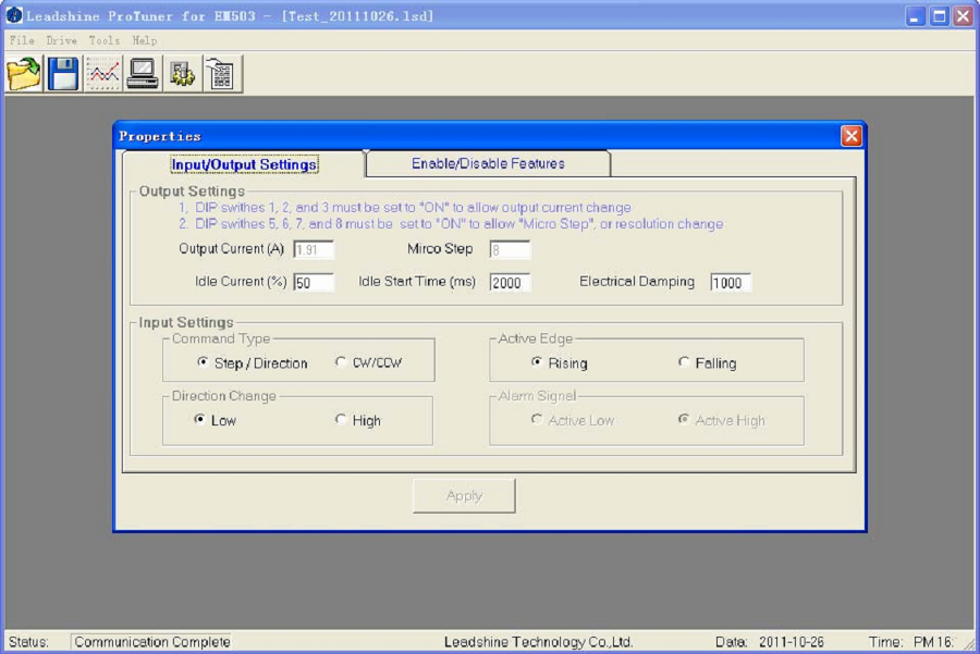 Software Configuration<span style='font-style:normal;padding-left:30px;font-weight:normal;font-size:0.95em'>(for advanced users only)</span>